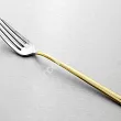 Komplet sztućców 24 cz. na 6 osób Hisar - Bahama Gold (4.0/3.0mm) złocone