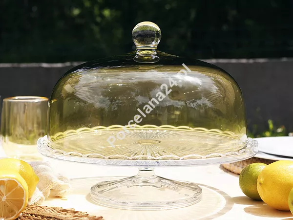 Klosz do sera i ciast 26 cm Krosno - Oliwkowy Home & Living 44.PAT.0108-0260-OLI Klosz do sera i ciast 26 cm Krosno - Oliwkowy Home & Living 44.PAT.0108-0260-OLI