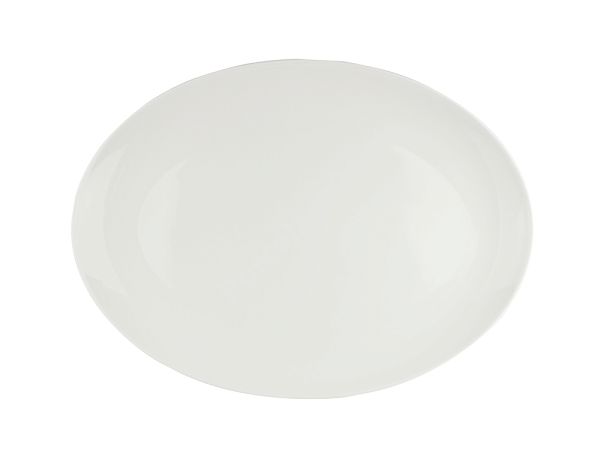 Półmisek owalny 36 cm Villa Italia - Plus White PA1126 Półmisek owalny 36 cm Villa Italia - Plus White PA1126