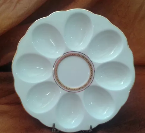 Półmisek do jaj 19,5 cm cm Bogucice - Martha Gold 683 Półmisek do jaj 19,5 cm cm Bogucice - Martha Gold 683