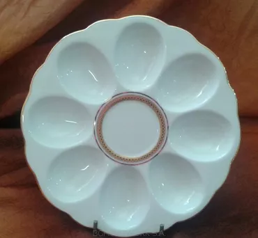 Półmisek do jaj 19,5 cm cm Bogucice - Martha Gold 683