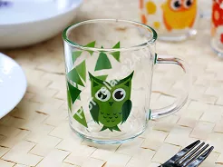 Kpl. szklanek dla dzieci Tola 200 ml (3 szt.) Glasmark - Sówki 4G.71-0200-40086