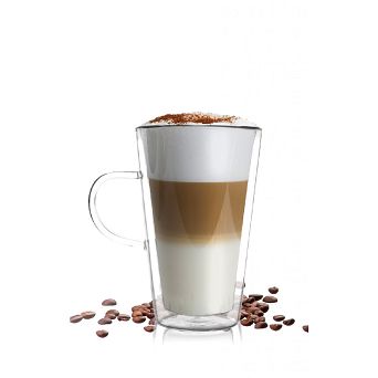 Szklanka termiczna do latte z podwójną ścianką 320 ml Vialli Design - Amo 3024