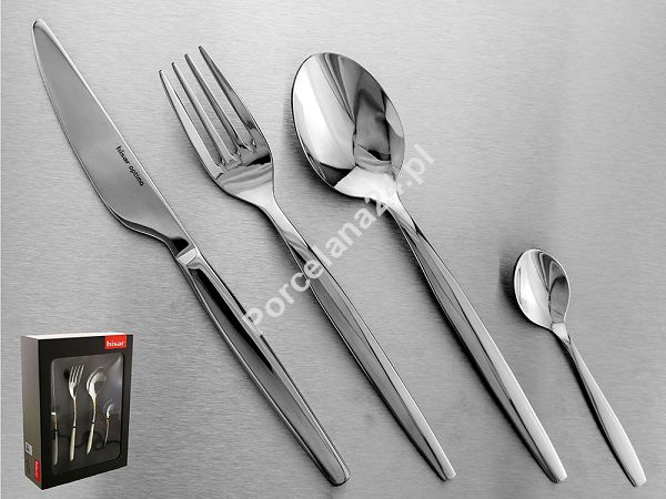 Komplet sztućców 24 cz. na 6 osób Hisar - Lidya (2.5/2.0 mm) wysoki połysk Komplet sztućców 24 cz. na 6 osób Hisar - Lidya (2.5/2.0 mm) wysoki połysk