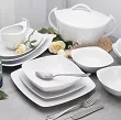 Serwis obiadowo - kawowy na 12 osób (72 el) Chodzież - Akcent C000 (TG18)