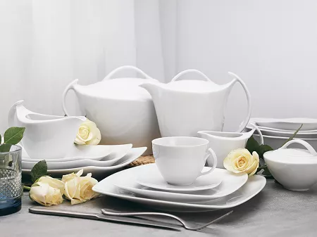 Serwis obiadowo - kawowy na 12 osób (72 el) Chodzież - Akcent C000 (TG18)