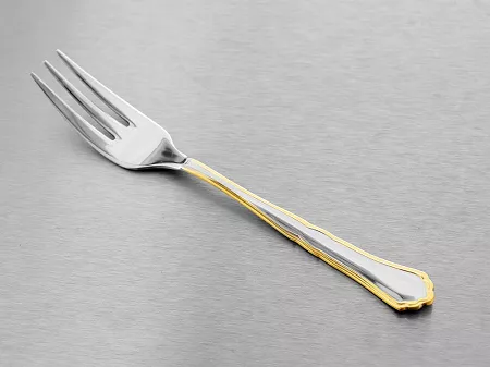 Komplet widelczyków do ciasta 15,1 cm Pintinox 1929 - Settecento (3.0 mm) złocony