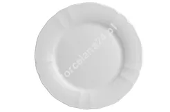 Talerz płytki 26 cm Lubiana - Maria biała (nr 3538)