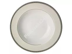 Talerz głęboki 23 cm Bogucice - Agawa Platin 678