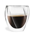 Zestaw 2 szklanek termicznych 250 ml z podwójną ścianką Vialli Design - Cristallo 5486
