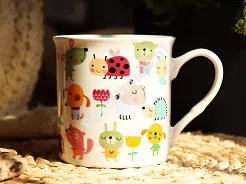 Kubek prosty z wywiniętym rantem 250 ml Altom Design - Friendship 07.KPW.2382
