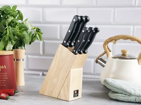 Komplet noży kuchennych (6el) w bloku Amefa / Richardson Sheffield - ARTISAN