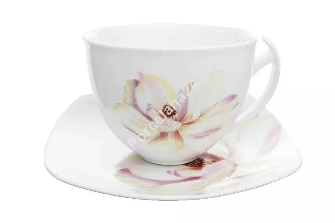 Filiżanka ze spodkiem 0,45 L / 17,5 cm Chodzież - Akcent E604 PEONIA Filiżanka ze spodkiem 0,45 L / 17,5 cm Chodzież - Akcent E604 PEONIA