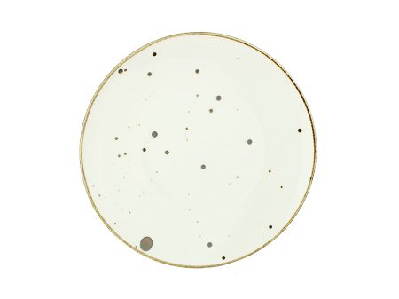Talerz deserowy 22 cm Bogucice - Alumina Cottage White 1108