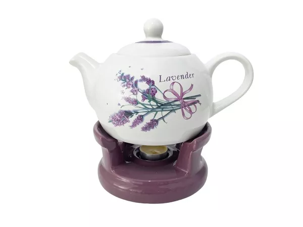 Czajnik z podgrzewaczem 1 L Bella Fiore - Lawenda 1TR.DZB.11178 Czajnik z podgrzewaczem 1 L Bella Fiore - Lawenda 1TR.DZB.11178