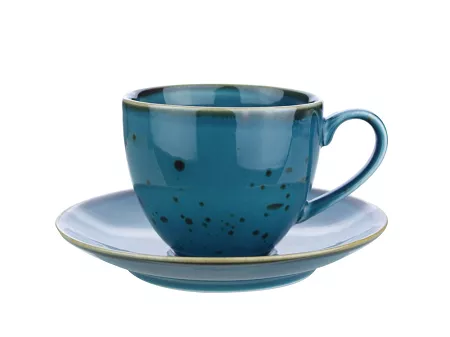 Filiżanka ze spodkiem 0,30 L / 16 cm Bogucice - Alumina Cottage Laguna 982