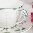 Komplet 2 filiżanek ze spodkiem 0,3 L Pip Studio - Jolie Dots Gold 51.JDG.004.119