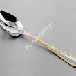 Komplet sztućców 24 cz. na 6 sób Pintinox 1929 - Filet (2.5 mm) złocone 23.FILG.K24