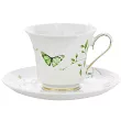 Filiżanka ze spodkiem 0,22 L / 15,7 cm Ćmielów - Margaret G665 Magiczny Ogród
