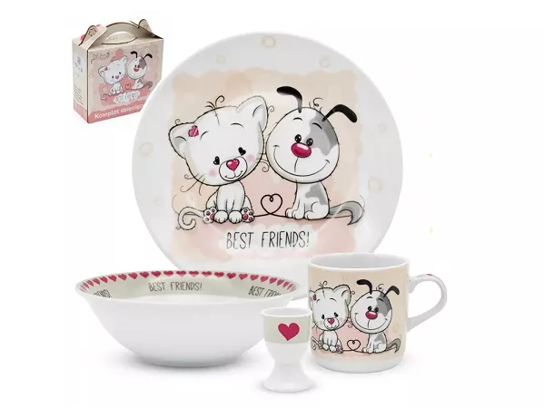 Garnitur dziecięcy (4 el) Bella Fiore - Best Friends 1TR.DZ.29384 Garnitur dziecięcy (4 el) Bella Fiore - Best Friends 1TR.DZ.29384