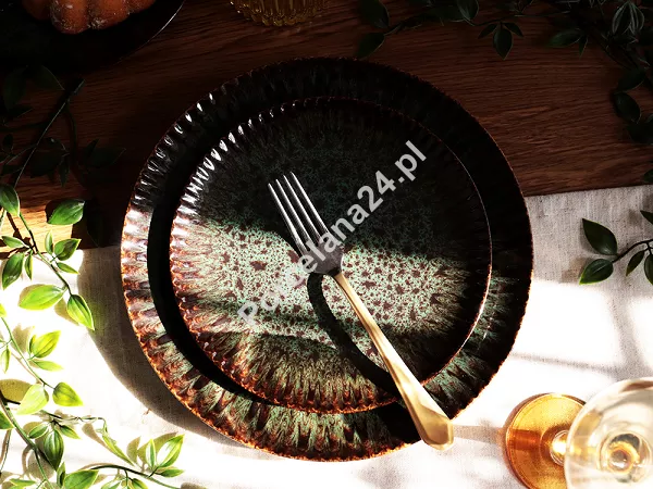 Komplet talerzy na 4 osoby (12 el.) Lubiana - Stoneware Jade Komplet talerzy na 4 osoby (12 el.) Lubiana - Stoneware Jade