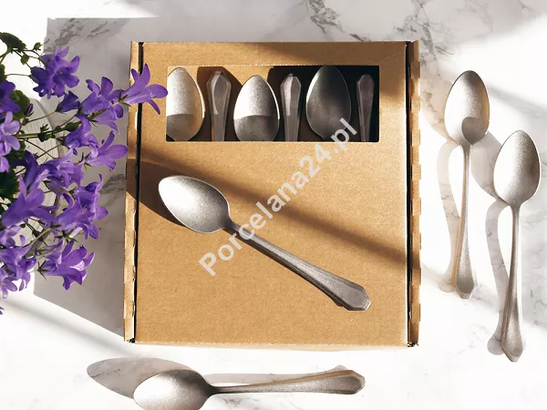 Komplet 6 łyżeczek do kawy / herbaty 13,6 cm Hisar - Riva Vintage Komplet 6 łyżeczek do kawy / herbaty 13,6 cm Hisar - Riva Vintage