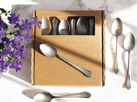 Komplet 6 łyżeczek do kawy / herbaty 13,6 cm Hisar - Riva Vintage