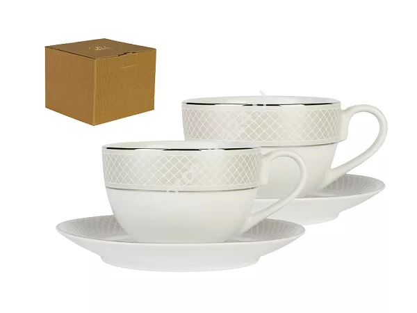 Komplet filiżanek ze spodkami 0,20 L / 15 cm (2szt.) Bogucice - Scania 1135 Komplet filiżanek ze spodkami 0,20 L / 15 cm (2szt.) Bogucice - Scania 1135