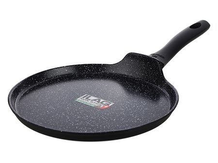 Patelnia do naleśników 25 cm z powłoką ceramiczną ILAG XERA DUR 2 Gerlach - Granitex 340R