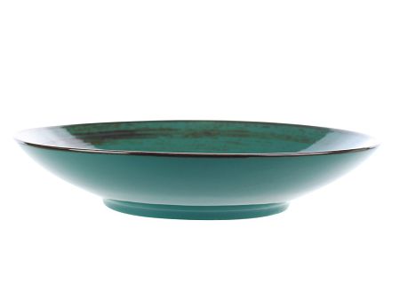 Talerz głęboki 22 cm Bogucice - Alumina Nostalgia Emerald 992