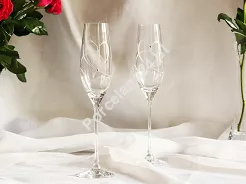 Kpl. kieliszków do szampana 210 ml (2szt) Mati - Serca 21.25260-0210
