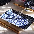 Zestaw do sushi dla 2 osób (4 el.) z pałeczkami Tokyo Design Studio - Nuome Shunjyu 22578