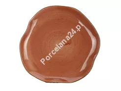 Talerz płytki 25 cm Lubiana - Stone Age / Ceglasty