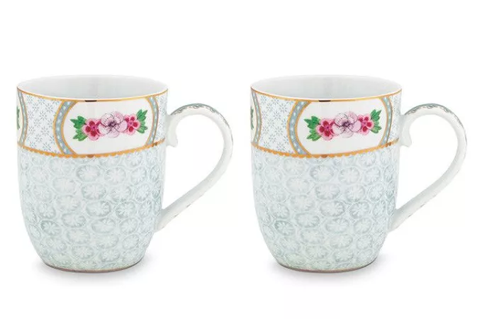 Komplet 2 kubków 145 ml Pip Studio - Blushing Birds White 51BB.002.193 Komplet 2 kubków 145 ml Pip Studio - Blushing Birds White 51BB.002.193