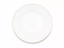 Talerz płytki 27 cm Ćmielów - Oktawa 3610 Złota Linia