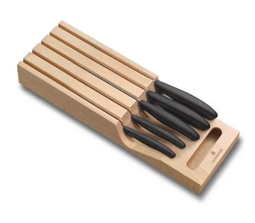 Komplet noży (5el) z wkładem do szuflady Victorinox - Swiss Classic Black V.SC.B.6.7143.5 Komplet noży (5el) z wkładem do szuflady Victorinox - Swiss Classic Black V.SC.B.6.7143.5