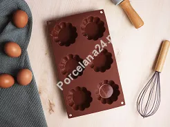 Forma silikonowa do muffinek Karl Hausmann - Brązowa 6.FOR.1435