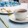 Serwis obiadowo - herbaciany na 12 osób (84 el) Chodzież- Yvonne G896 Kropla Złota