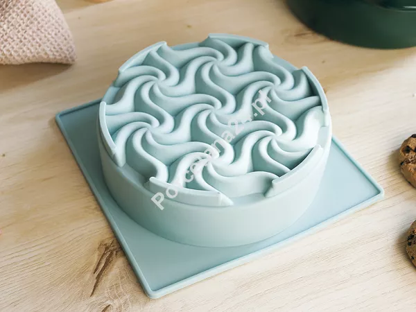 Forma silikonowa do deserów 3D Karl Hausmann - Niebieska 6.FOR.5777 Forma silikonowa do deserów 3D Karl Hausmann - Niebieska 6.FOR.5777