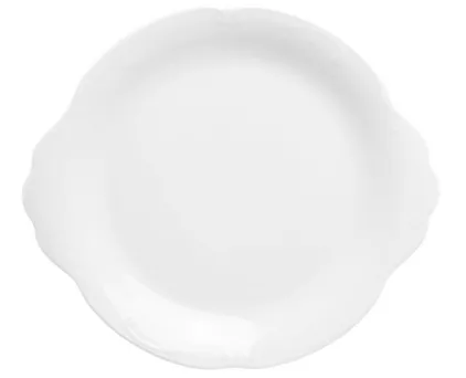 Talerz do ciasta 29 cm Chodzież - Kamelia C000 Biała