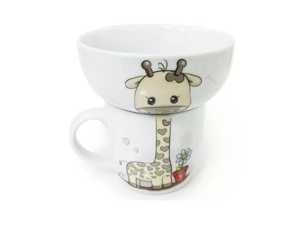 Garnitur dziecięcy (2 el) Bella Fiore - Żyrafa 1TR.DZ.37985 Garnitur dziecięcy (2 el) Bella Fiore - Żyrafa 1TR.DZ.37985