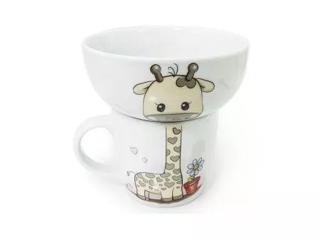 Garnitur dziecięcy (2 el) Bella Fiore - Żyrafa 1TR.DZ.37985