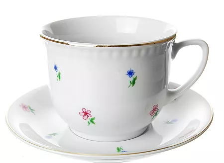 Filiżanka ze spodkiem 0,3L / 16 cm (Wiedeń) Lubiana 0112