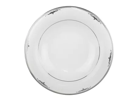 Talerz głęboki 23,5 cm Bogucice - Luxor Platin 1045