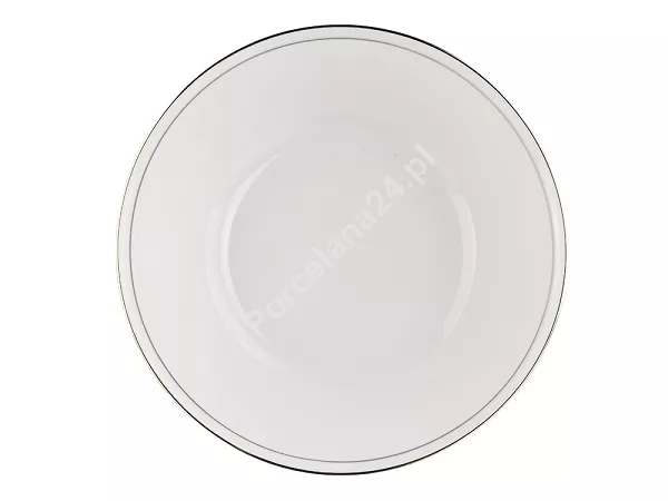 Salaterka 23 cm Chodzież - Yvette (Yvonne) E9716 Platynowy pasek Salaterka 23 cm Chodzież - Yvette (Yvonne) E9716 Platynowy pasek