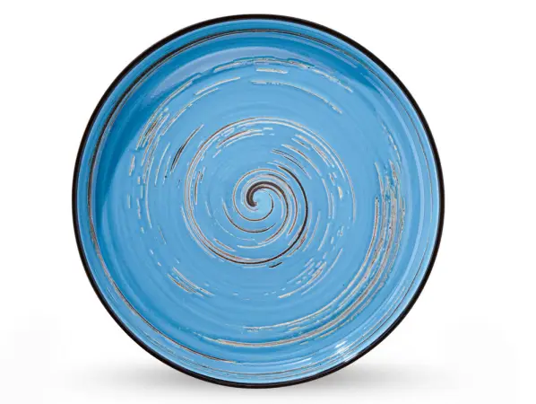 Talerz / misa 28 cm Wilmax - Spiral Niebieski 669620 Talerz / misa 28 cm Wilmax - Spiral Niebieski 669620