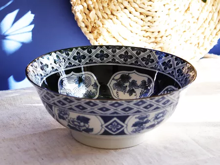 Miska do ramenu 21 cm/1,3 L Tokyo Design Studio - Madori-Bishi-Botan 20958