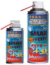 TRAF 491 400ml - Wzmocniony SMAR GĘSTY  PLASTYCZNY z teflonem