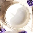 Komplet talerzy na 6 osób (18 el.) Chodzież - City Gold Cream