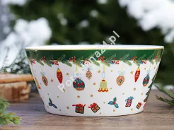 Komplet 2 talerzy głębokich (misek) 14cm / 0,4 l Duo - Around Christmas Tree 15.ACHT.K2TG